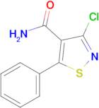 3-Chloro-5-phenylisothiazole-4-carboxamide