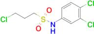 3-Chloro-N-(3,4-dichlorophenyl)propane-1-sulfonamide