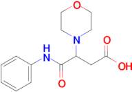 3-Morpholino-4-oxo-4-(phenylamino)butanoic acid