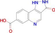 3-oxo-1H,2H,3H-pyrazolo[4,3-c]quinoline-7-carboxylic acid