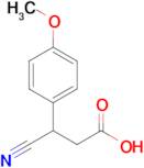 3-Cyano-3-(4-methoxyphenyl)propanoic acid