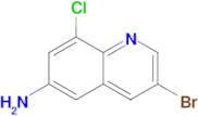 3-Bromo-8-chloroquinolin-6-amine