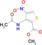 Methyl 3-acetamido-4-nitrothiophene-2-carboxylate