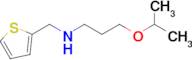 3-Isopropoxy-N-(thiophen-2-ylmethyl)propan-1-amine