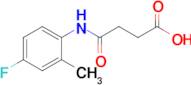 4-((4-Fluoro-2-methylphenyl)amino)-4-oxobutanoic acid