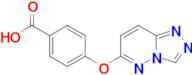 4-([1,2,4]Triazolo[4,3-b]pyridazin-6-yloxy)benzoic acid