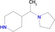 4-(1-(Pyrrolidin-1-yl)ethyl)piperidine