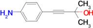 4-(4-Aminophenyl)-2-methyl-3-butyn-2-ol