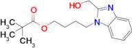 4-(2-(Hydroxymethyl)-1H-benzo[d]imidazol-1-yl)butyl pivalate
