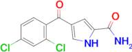 4-(2,4-Dichlorobenzoyl)-1H-pyrrole-2-carboxamide