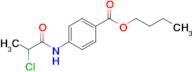 Butyl 4-(2-chloropropanamido)benzoate