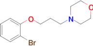 4-(3-(2-Bromophenoxy)propyl)morpholine