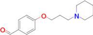 4-(3-(Piperidin-1-yl)propoxy)benzaldehyde