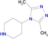 4-(3,5-Dimethyl-4H-1,2,4-triazol-4-yl)piperidine