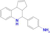 4-(3A,4,5,9b-tetrahydro-3H-cyclopenta[c]quinolin-4-yl)aniline