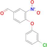 4-(3-Chlorophenoxy)-3-nitrobenzaldehyde