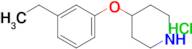 4-(3-Ethylphenoxy)piperidine hydrochloride