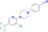 4-(4-(3-Chloro-5-(trifluoromethyl)pyridin-2-yl)piperazin-1-yl)benzonitrile