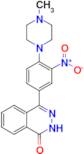 4-[4-(4-methylpiperazin-1-yl)-3-nitrophenyl]-1,2-dihydrophthalazin-1-one