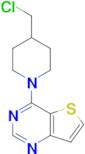 4-(4-(Chloromethyl)piperidin-1-yl)thieno[3,2-d]pyrimidine