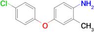 4-(4-Chlorophenoxy)-2-methylaniline