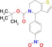 Tert-butyl 4-(4-nitrophenyl)-6,7-dihydrothieno[3,2-c]pyridine-5(4H)-carboxylate