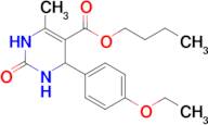 Butyl 4-(4-ethoxyphenyl)-6-methyl-2-oxo-1,2,3,4-tetrahydropyrimidine-5-carboxylate