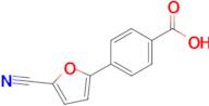 4-(5-Cyanofuran-2-yl)benzoic acid