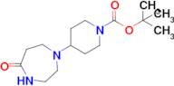 Tert-butyl 4-(5-oxo-1,4-diazepan-1-yl)piperidine-1-carboxylate