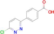 4-(6-Chloropyridazin-3-yl)benzoic acid