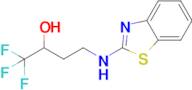 4-(Benzo[d]thiazol-2-ylamino)-1,1,1-trifluorobutan-2-ol