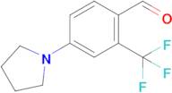 4-(Pyrrolidin-1-yl)-2-(trifluoromethyl)benzaldehyde