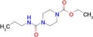 Ethyl 4-(propylcarbamoyl)piperazine-1-carboxylate