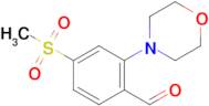 4-(Methylsulfonyl)-2-morpholinobenzaldehyde