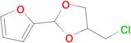 4-(Chloromethyl)-2-(furan-2-yl)-1,3-dioxolane