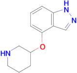 4-(piperidin-3-yloxy)-1H-indazole