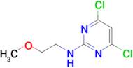 4,6-Dichloro-N-(2-methoxyethyl)pyrimidin-2-amine