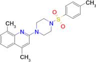 4,8-Dimethyl-2-(4-tosylpiperazin-1-yl)quinoline