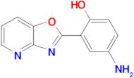 4-Amino-2-(oxazolo[4,5-b]pyridin-2-yl)phenol