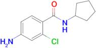 4-Amino-2-chloro-N-cyclopentylbenzamide