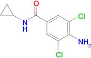 4-Amino-3,5-dichloro-N-cyclopropylbenzamide