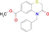 Methyl 4-benzyl-3-oxo-3,4-dihydro-2H-benzo[b][1,4]thiazine-6-carboxylate