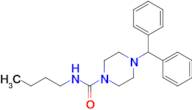 4-Benzhydryl-N-butylpiperazine-1-carboxamide