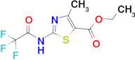 Ethyl 4-methyl-2-(2,2,2-trifluoroacetamido)thiazole-5-carboxylate