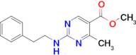 Methyl 4-methyl-2-(phenethylamino)pyrimidine-5-carboxylate