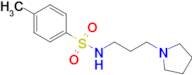 4-Methyl-N-(3-(pyrrolidin-1-yl)propyl)benzenesulfonamide