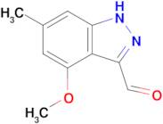 4-Methoxy-6-methyl-1H-indazole-3-carbaldehyde