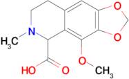 4-Methoxy-6-methyl-5,6,7,8-tetrahydro-[1,3]dioxolo[4,5-g]isoquinoline-5-carboxylic acid