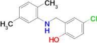 4-Chloro-2-(((2,5-dimethylphenyl)amino)methyl)phenol