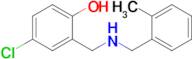 4-Chloro-2-(((2-methylbenzyl)amino)methyl)phenol